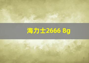 海力士2666 8g